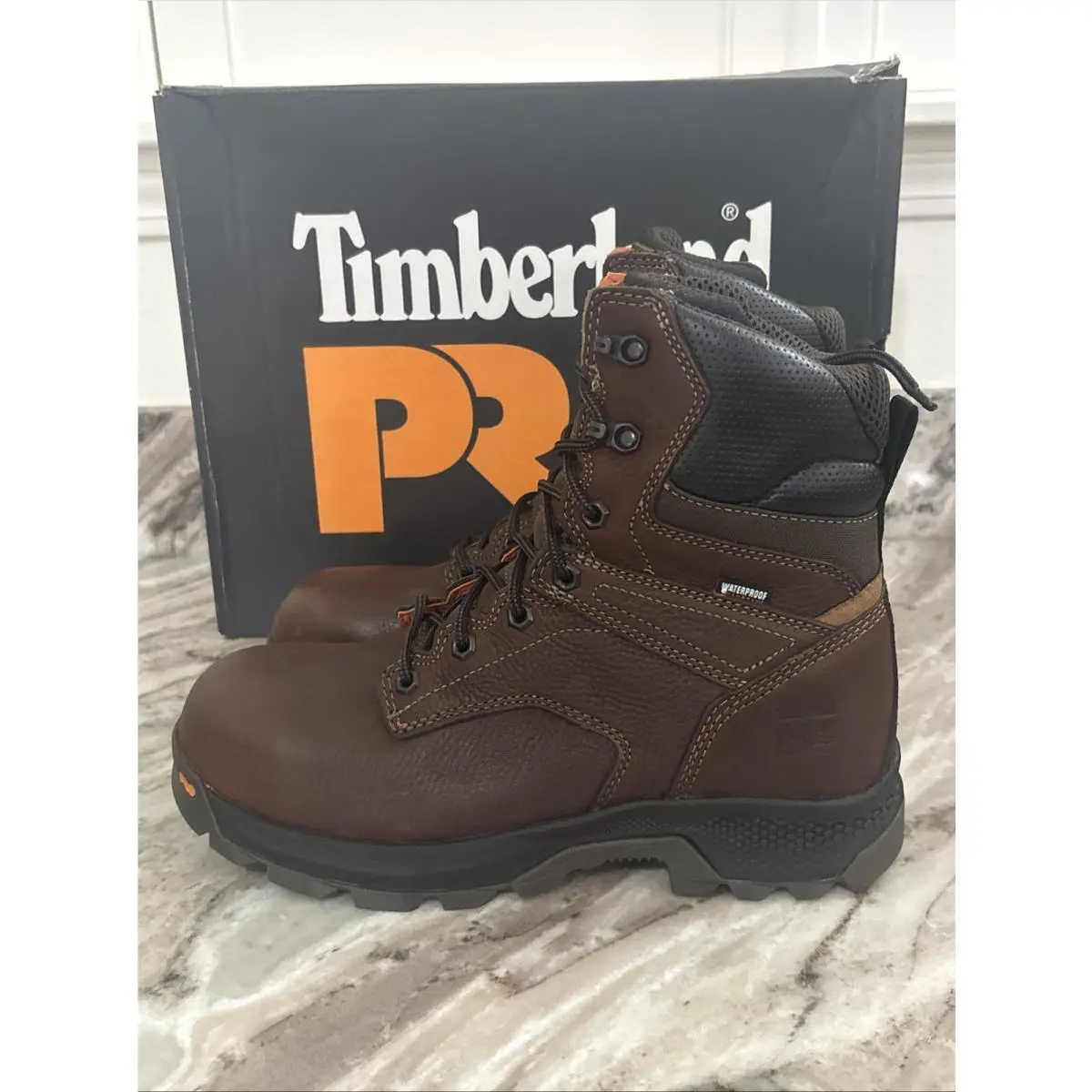 Timberland shoes - timberland pro titan ev 8 - Brown (UPC: 0196013871734) 1