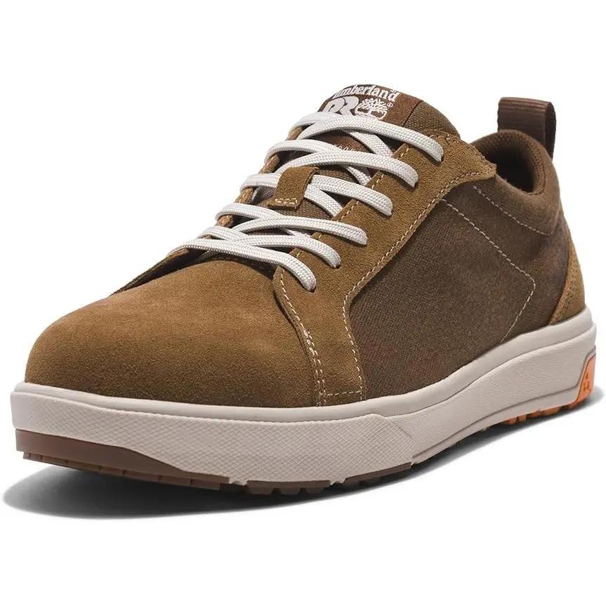 Timberland Pro Men`s Berkley Oxford Composite Safety Toe Work Shoe Brown - Sz 5