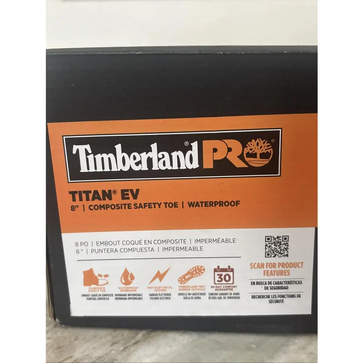 Timberland shoes - timberland pro titan ev 8 - Brown (UPC: 0196013871734) 7