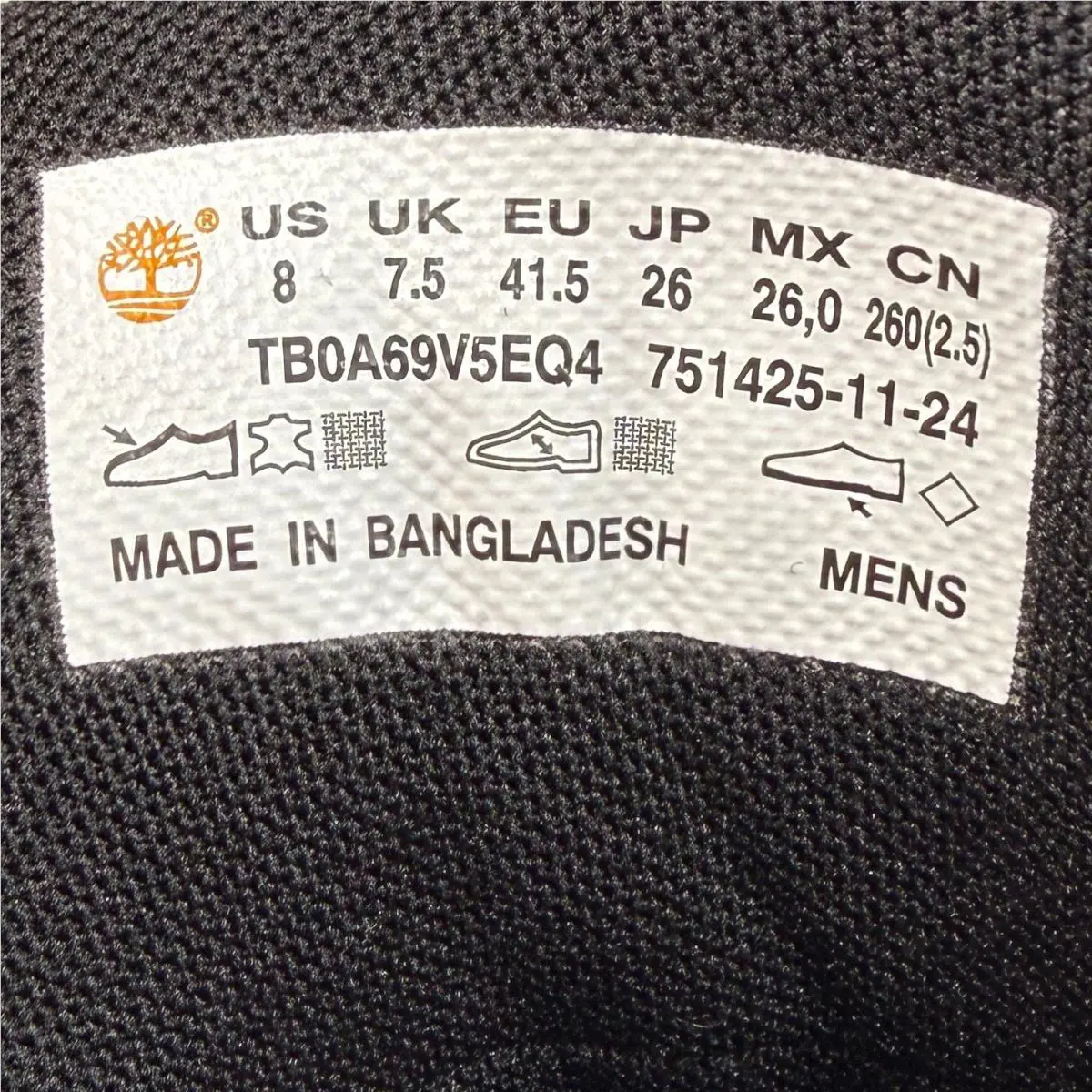 Timberland shoes - TB0A69V5EQ4 - TB0A69V5EQ4 - Black (UPC: 197803662822) 12