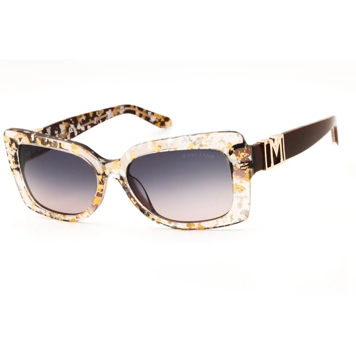 by Marciano GM00018 50B Dark Brown/smoke Gradient 56-17-140 Sunglasses by Guess