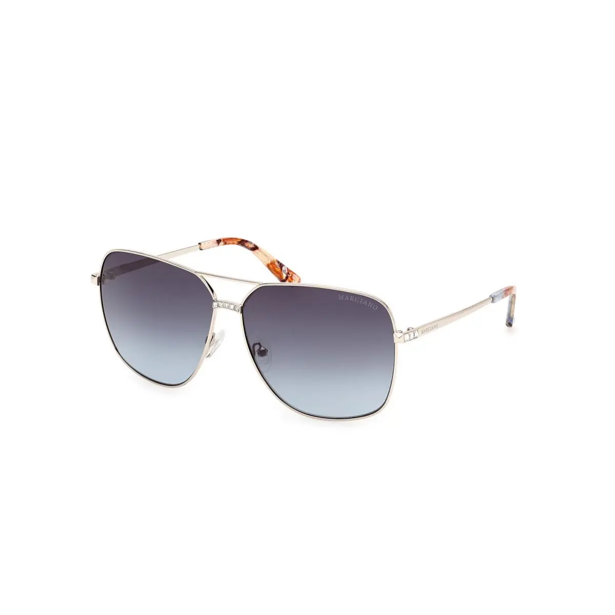 By Marciano GM 00022 Shiny Pale Gold / 32B Size 63 Sunglasses by Guess