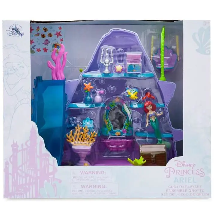 Disney The Little Mermaid Ariel`s Grotto Playset Princess Accessory Set