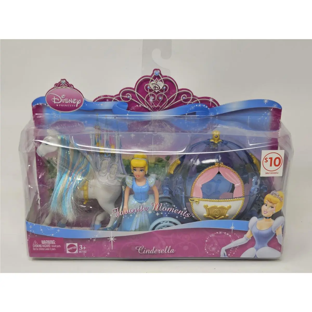 2008 Disney Princess Favorite Moments Cinderella Carriage Set
