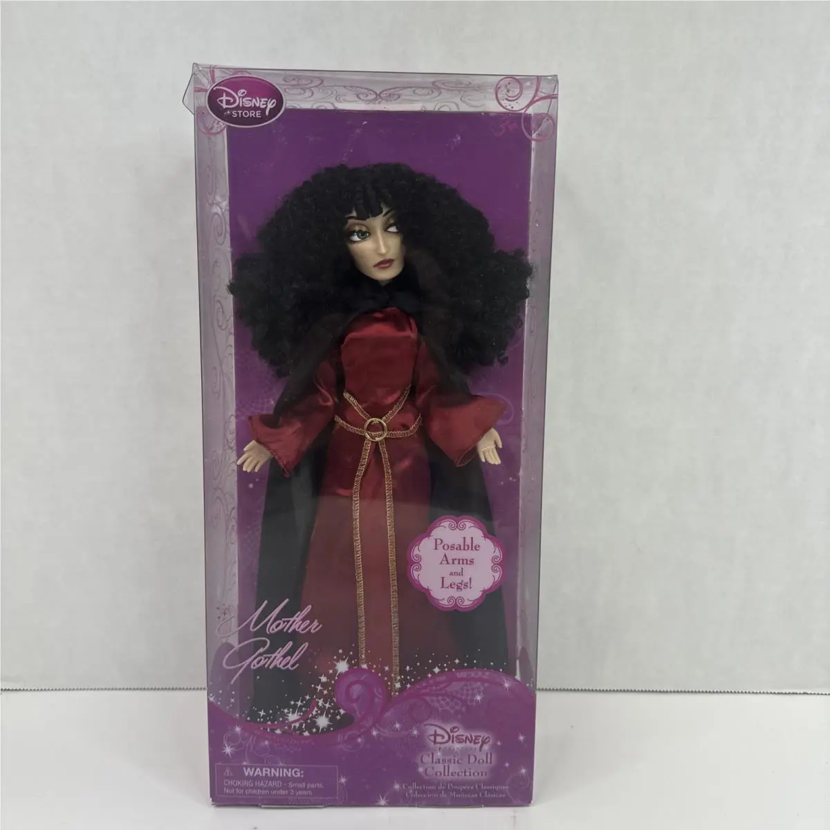 Disney Store Classic Doll Collection Mother Gothel Tangled Retired T1