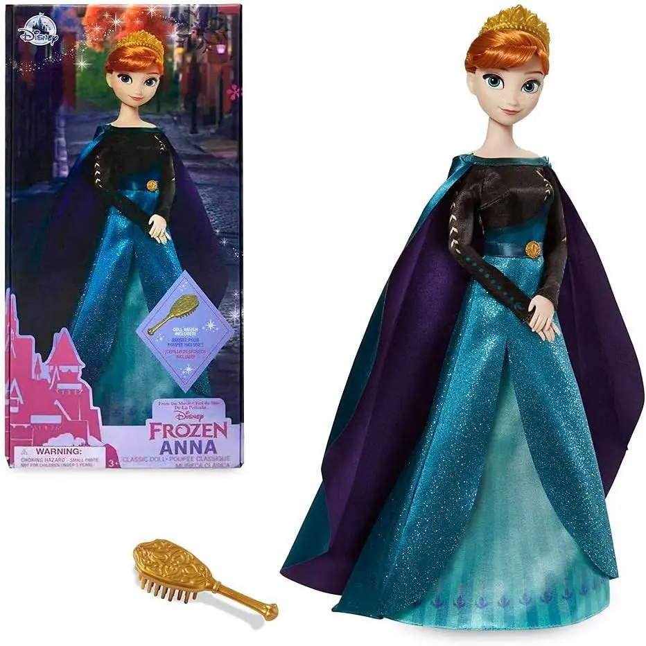 Princess Classic Doll Queen Anna From Frozen 2 11 In Includes Brush Posable