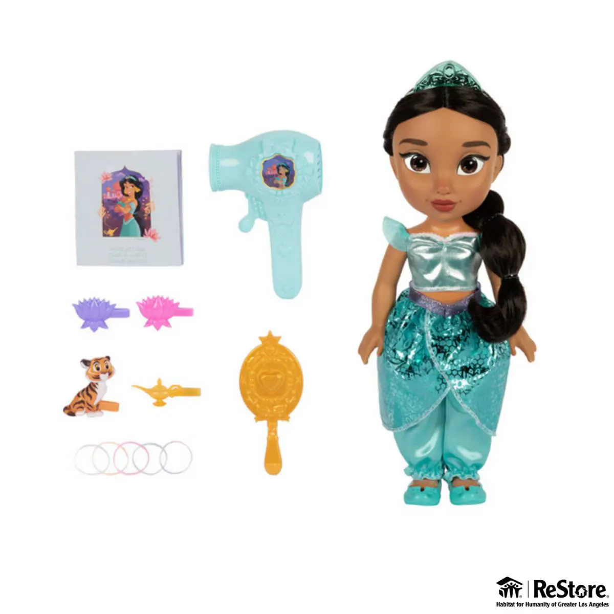 Disney Princess Jasmine Doll and Hair Play Set Assortment