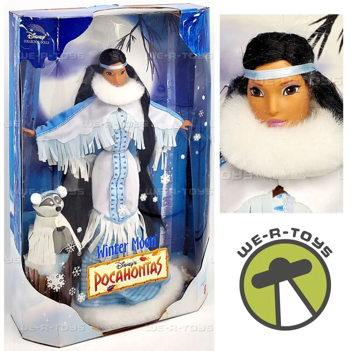 Disney`s Pocahontas Winter Moon Doll 1999 Mattel 23964