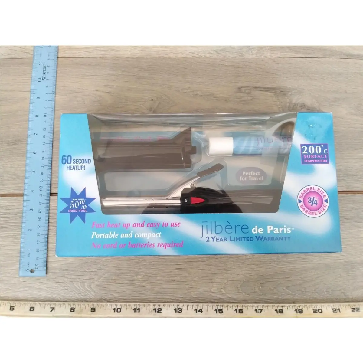 Revlon Jilbere Curling Iron Single Barrel 3/4 Barrel Size 200 Degree