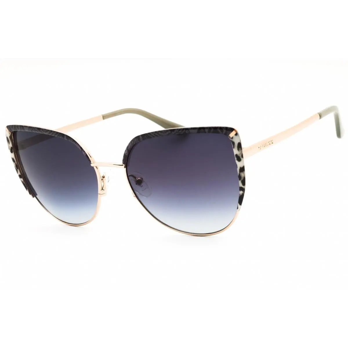 Guess GU00217 10W Shiny Light Nickeltin/blue Gradient 59-17-140 Sunglasses