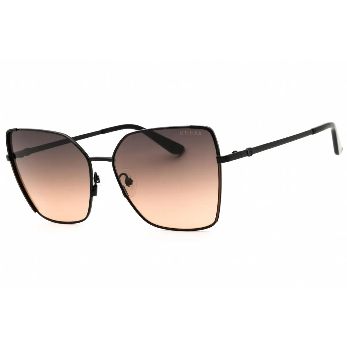 GU00192 01B Shiny Black/smoke Gradient 59-16-140 Sunglasses by Guess