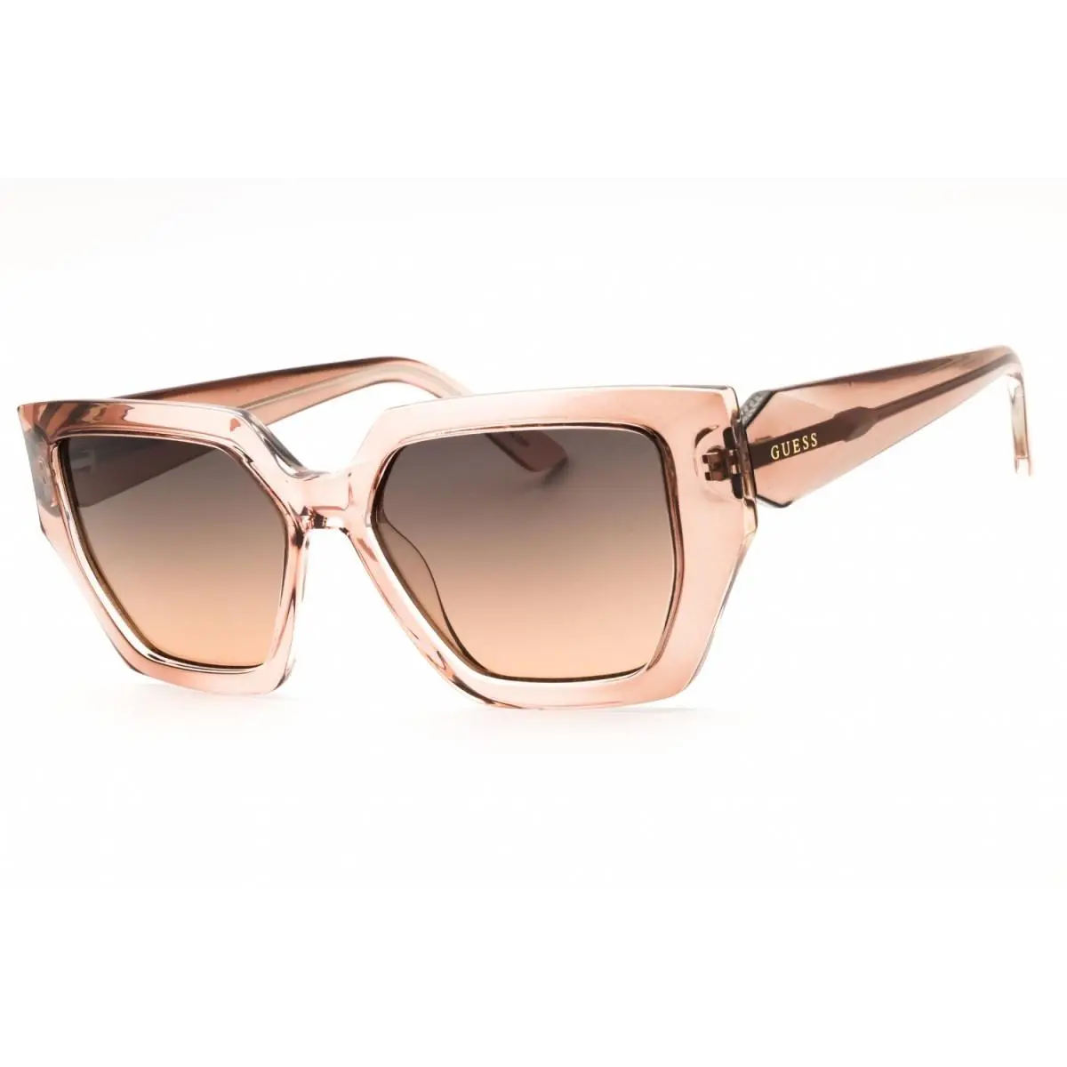 GU7896 47F Light Brown/brown Gradient 53-16-140 Sunglasses by Guess