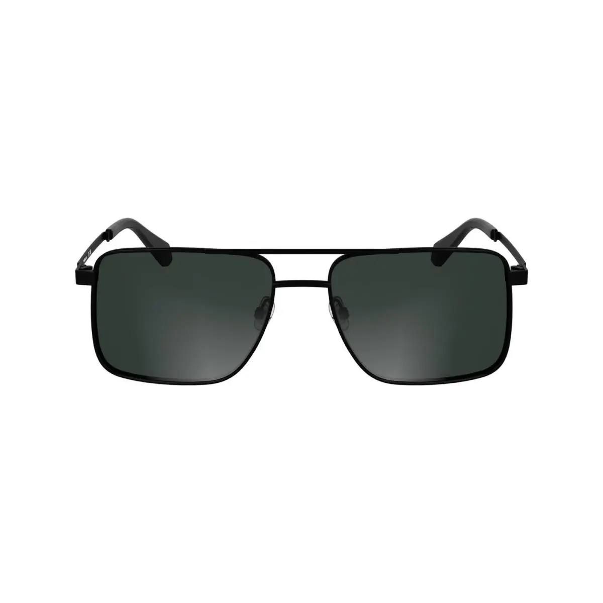 Calvin Klein Men`s Sunglasses CKJ25201S - Matte Black with Solid Grey Lens