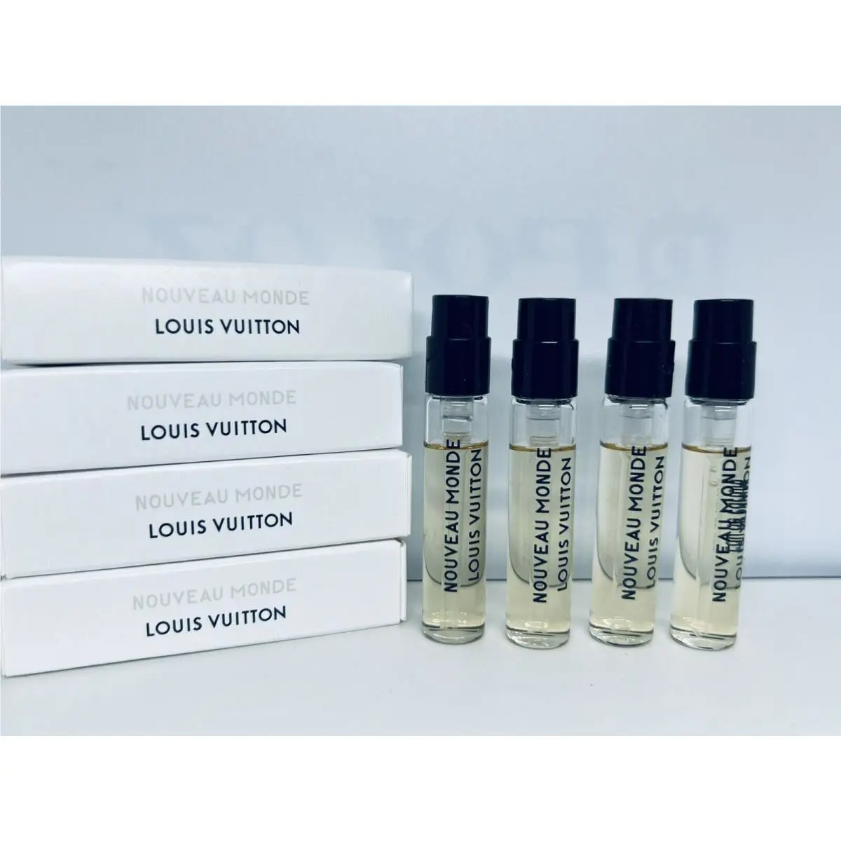 Nouveau Monde By Louis Vuitton Edp 2ml/0.06oz x4 Cologne Sample Spray