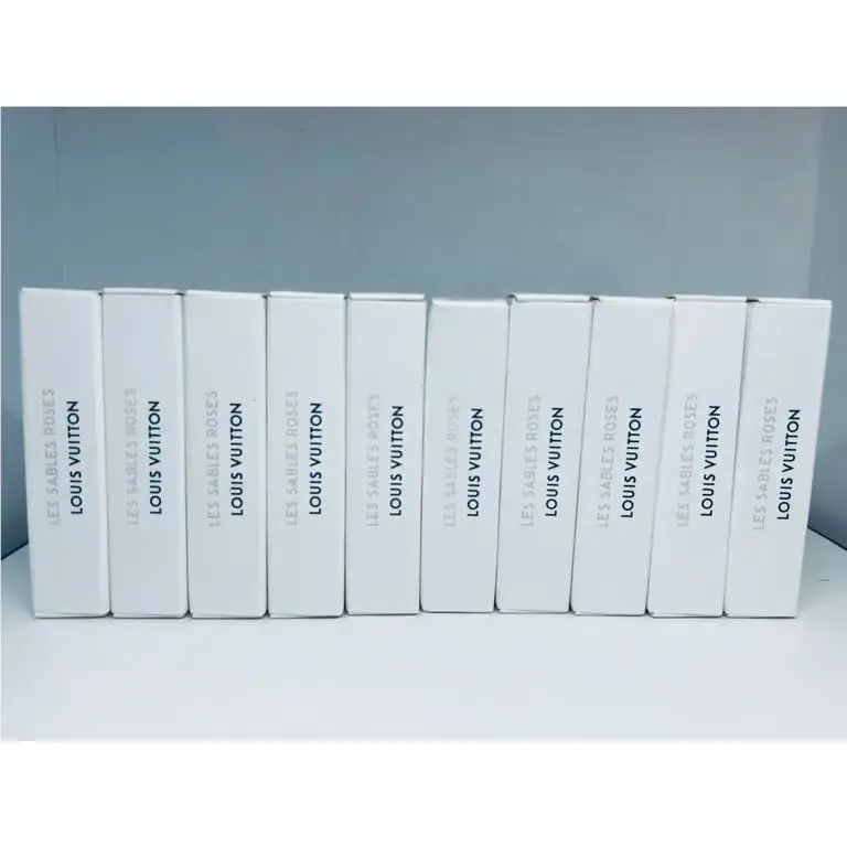 10 Pack Louis Vuitton Les Sables Roses Eau De Parfum Sample Spray 2ml/.06oz Each