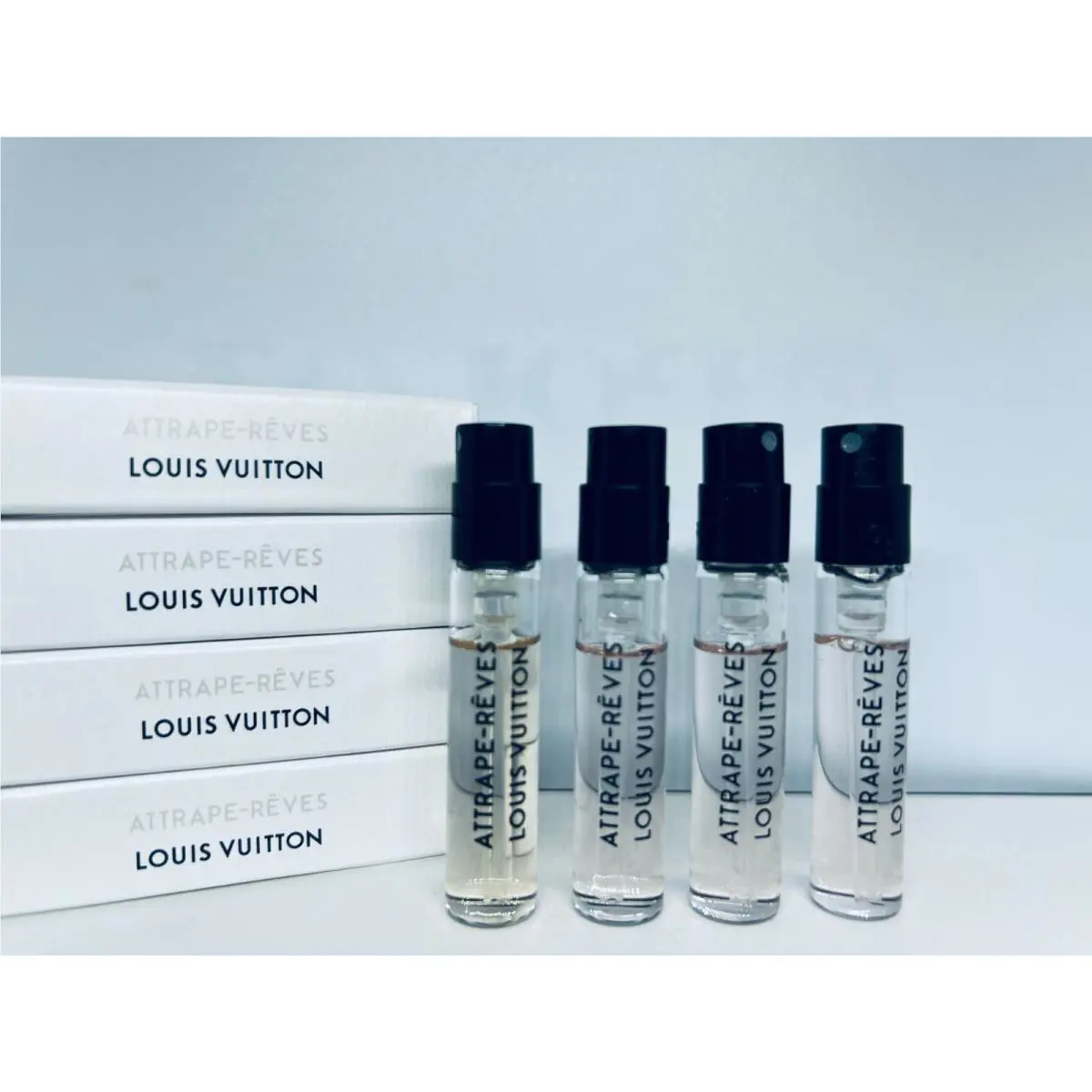 Louis Vuittons Attrape-reves Edp 2ml/0.06oz x 4 Perfume Sample Spray