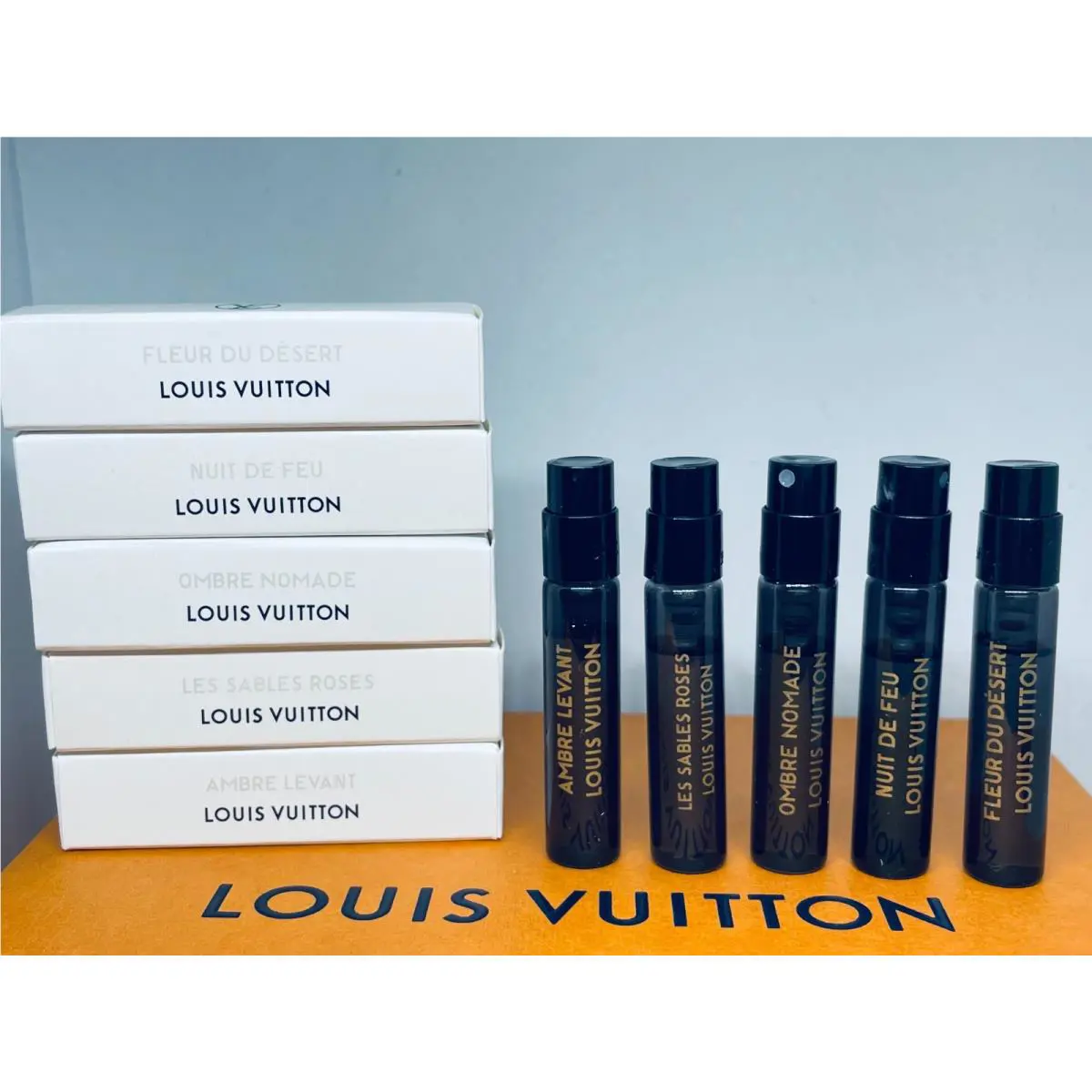 Louis Vuitton Oriental Perfumes Collection Sample Vials Spray 2ml/0.06oz 5Pc Set