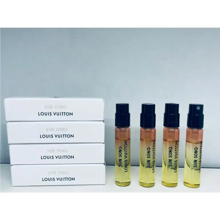 Louis Vuitton Sun Song Edp 2ml/0.06oz x 4 Cologne Sample Spray