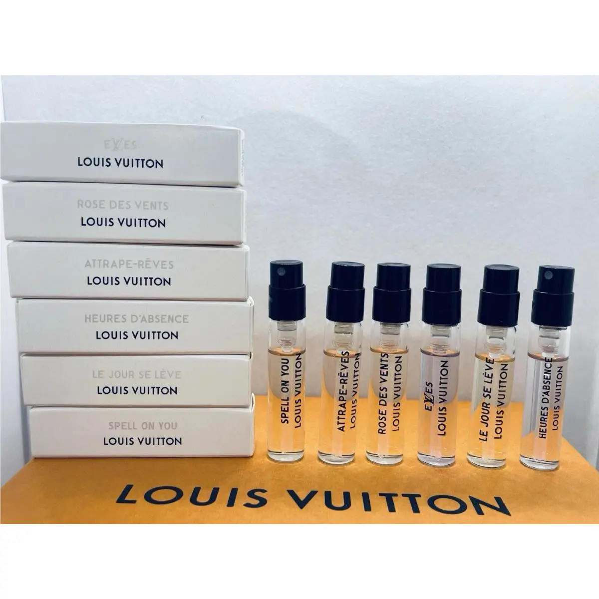 6pc Louis Vuitton Fragrance Collection For Women Perfume Sample Spray Set