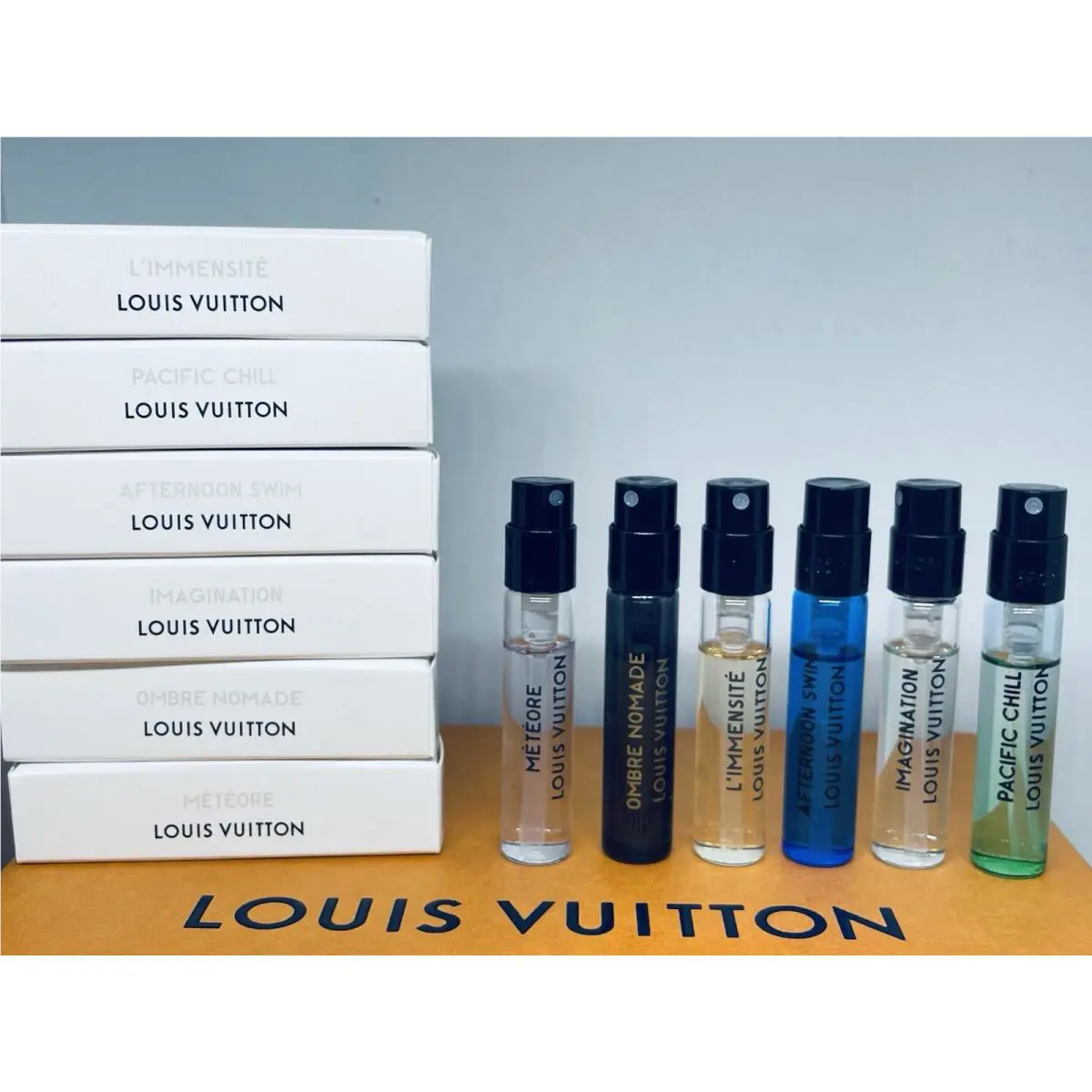 Louis Vuitton Top Men Cologne Sample Spray 6Pc Set