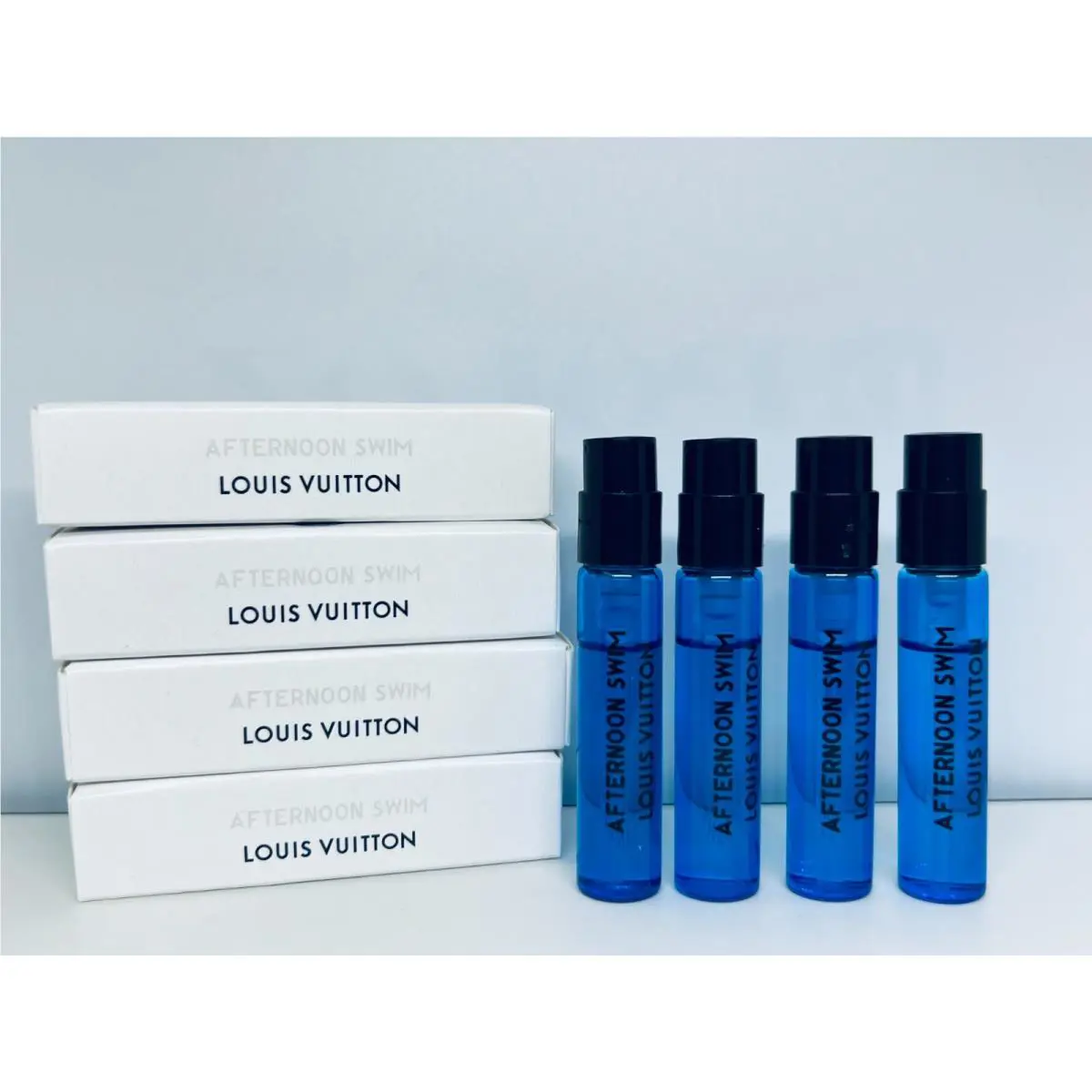Afternoon Swim By Louis Vuitton Edp 2ml/0.06oz x 4 Cologne Sample Spray
