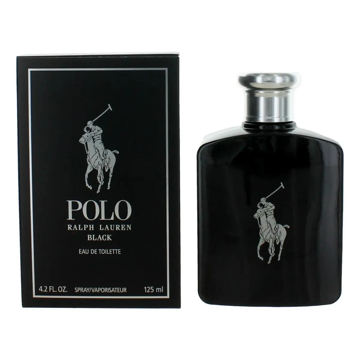 Polo Black by Ralph Lauren 4.2 oz Edt Spray For Men