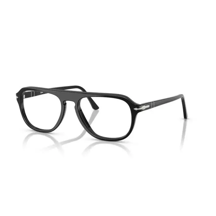 Persol 0PO3368V 95 - Black/clear Lens 54mm Men`s Eyeglasses