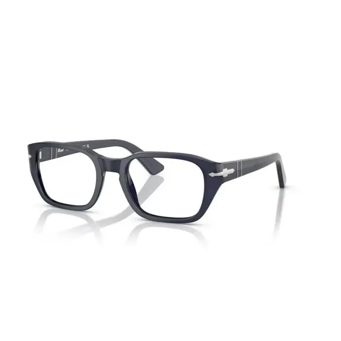 0PO3365V 1217 - Milky Depths Blue/clear Lens 51mm Men`s Eyeglasses by Persol