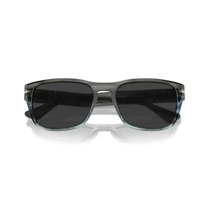 0PO3341S 120548 Striped Grey Gradient Blue Men`s Sunglasses by Persol