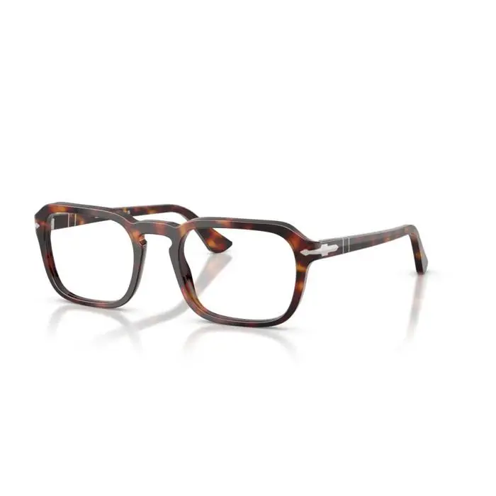 0PO3390V 24 - Havana/clear Lens 52mm Men`s Eyeglasses by Persol