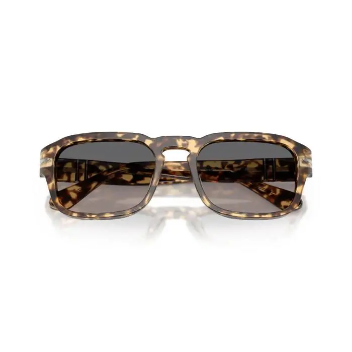 Persol 0PO3386S 1056M3 Brown Beige Tortoise Men`s Sunglasses