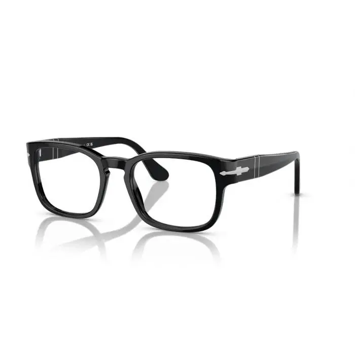 Persol 0PO3334V 95 - Black/clear Lens 53mm Men`s Eyeglasses