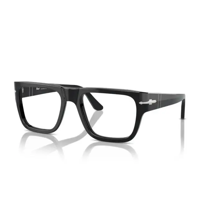 Persol 0PO3348V 95 - Black/clear Lens 53mm Men`s Eyeglasses