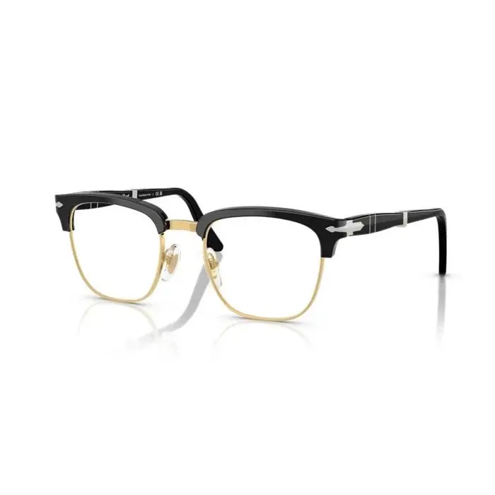 0PO3375V 1225 - Black/clear Lens 50mm Men`s Eyeglasses by Persol
