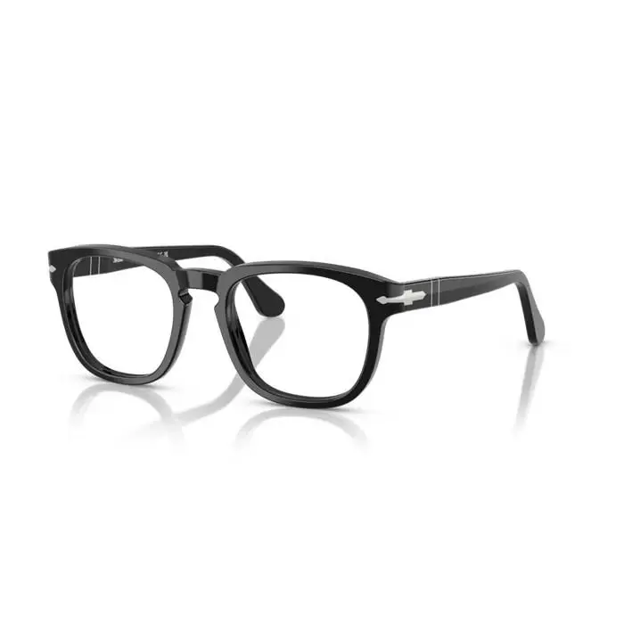 Persol 0PO3376V 95 - Black/clear Lens 50mm Men`s Eyeglasses