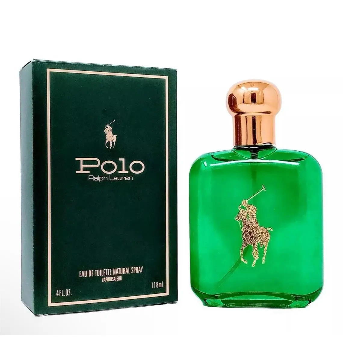 Polo Green by Ralph Lauren Eau de Toilette Spray For Men 4 oz Box