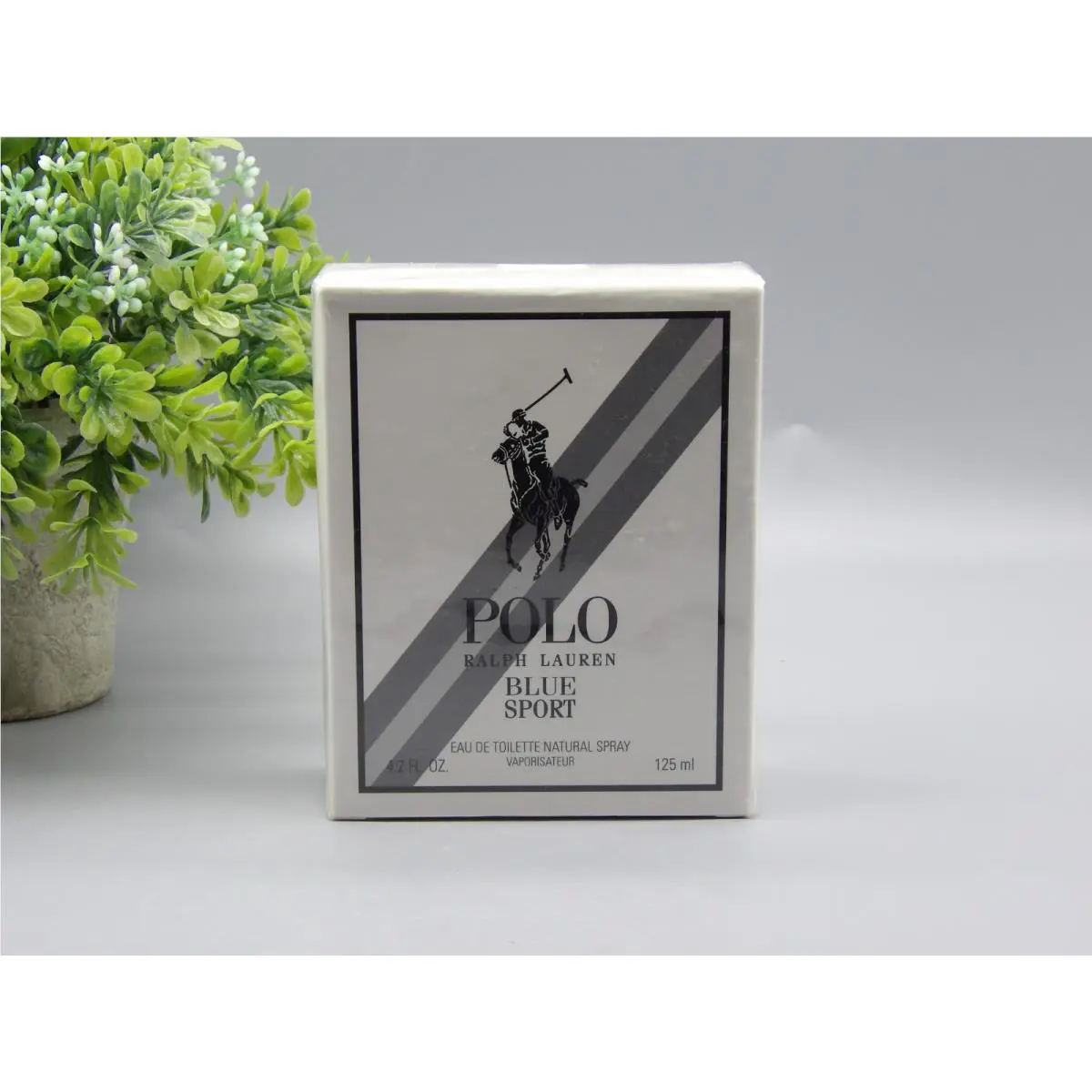 Ralph Lauren Polo Blue Sport Men`s Eau De Spray 4.2 oz Tstr