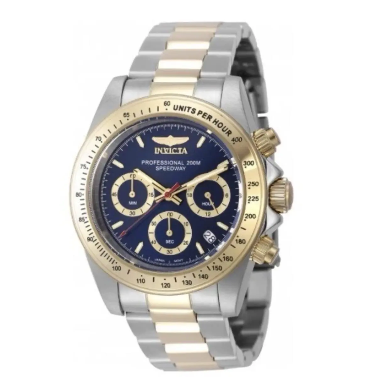 Invicta 47650 Ultra Rare Ocean Voyage Quartz Blue Dial Analog Watch