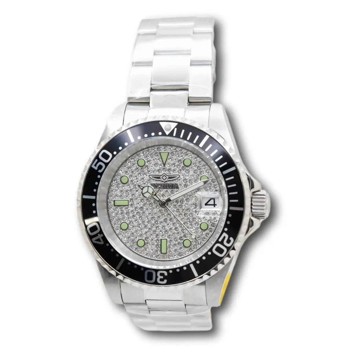 Pro Diver Starlight Diver Crystals Dial Japan Automatic 40mm Watch 50278 by Invicta