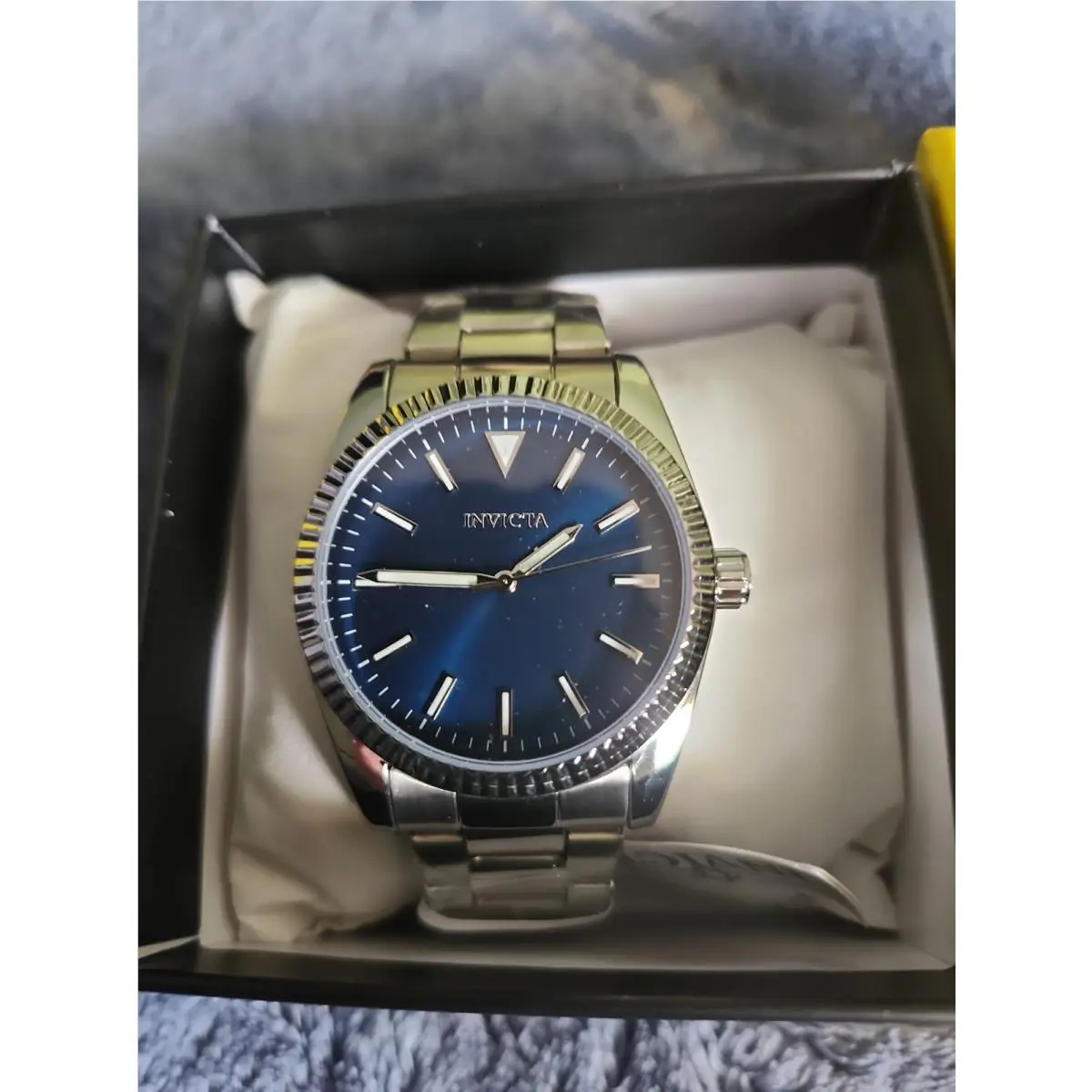 Invicta 69252 Men`s Celestial Langdon Blue Dial Stainless Steel Watch