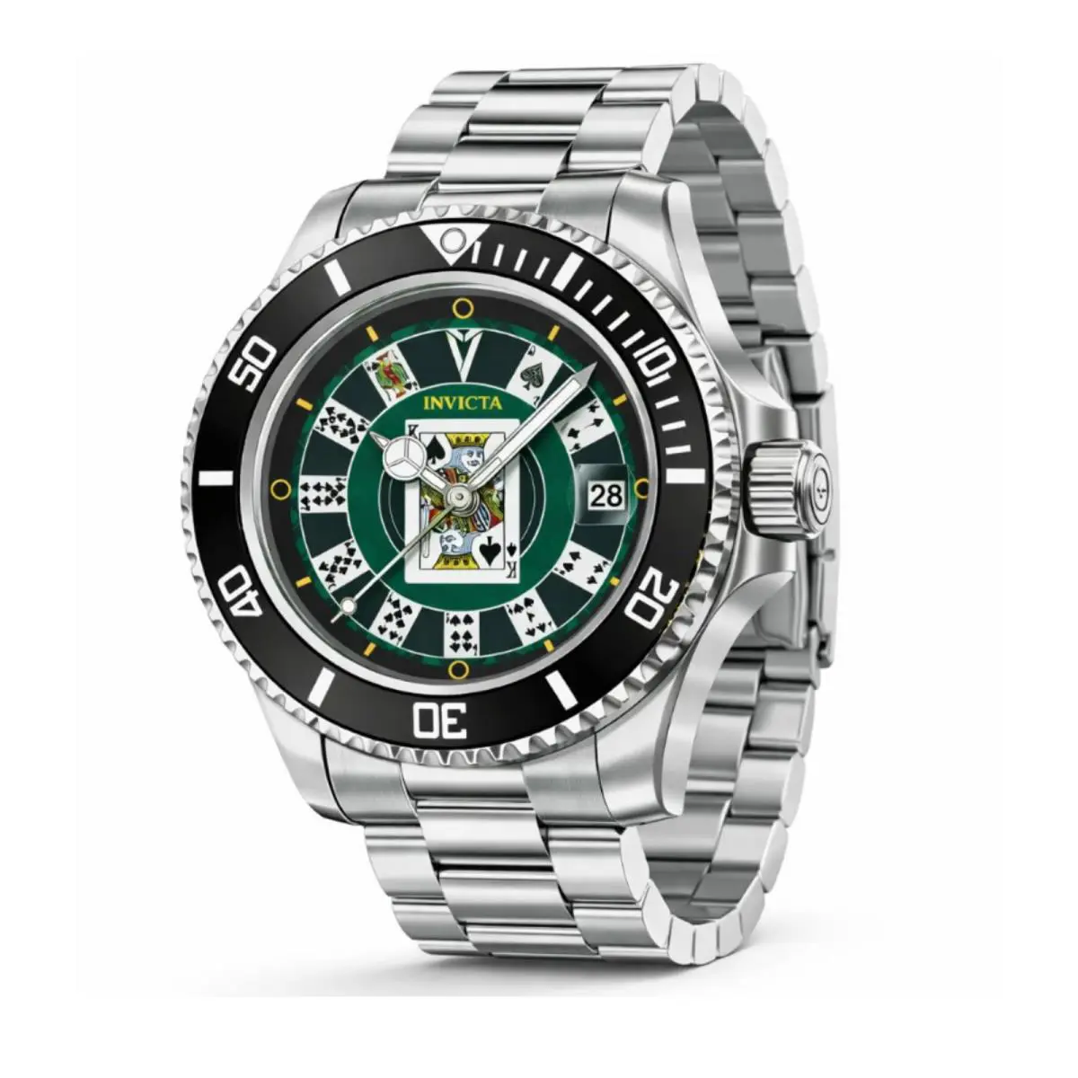 Invicta Pro Diver House of Cards Men`s Watch - 40mm Steel 50524