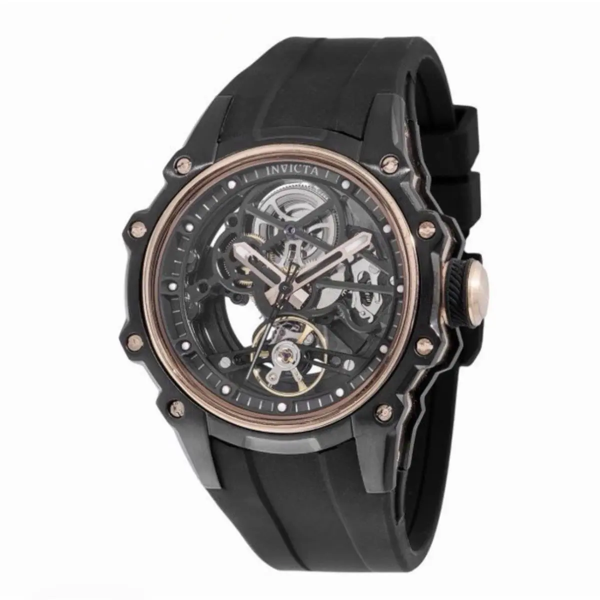 Invicta S1 Rally 69002 Singapore Automatic Skeleton 43mm Black Men’s Watch