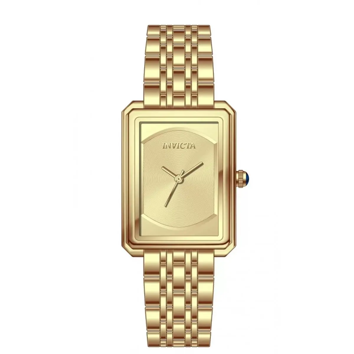 Invicta 69323 Quartz Watch Gold Dial Stainless Steel 26mm Lady