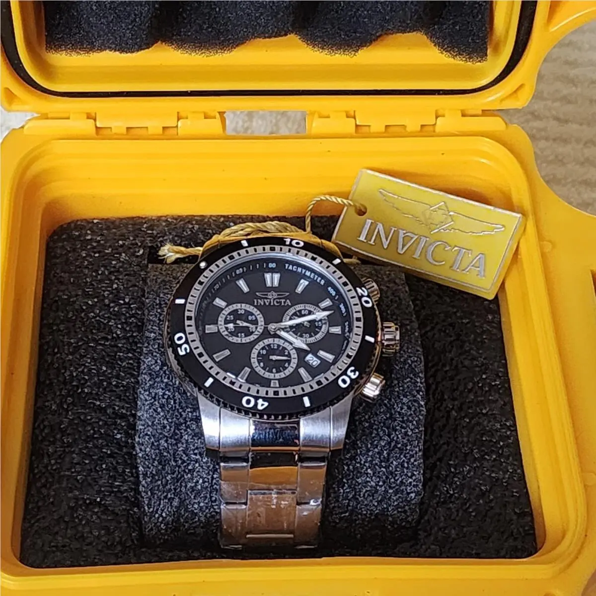 Nos Invicta Watch Specialty Collection Tritnite Model 1203 w Box