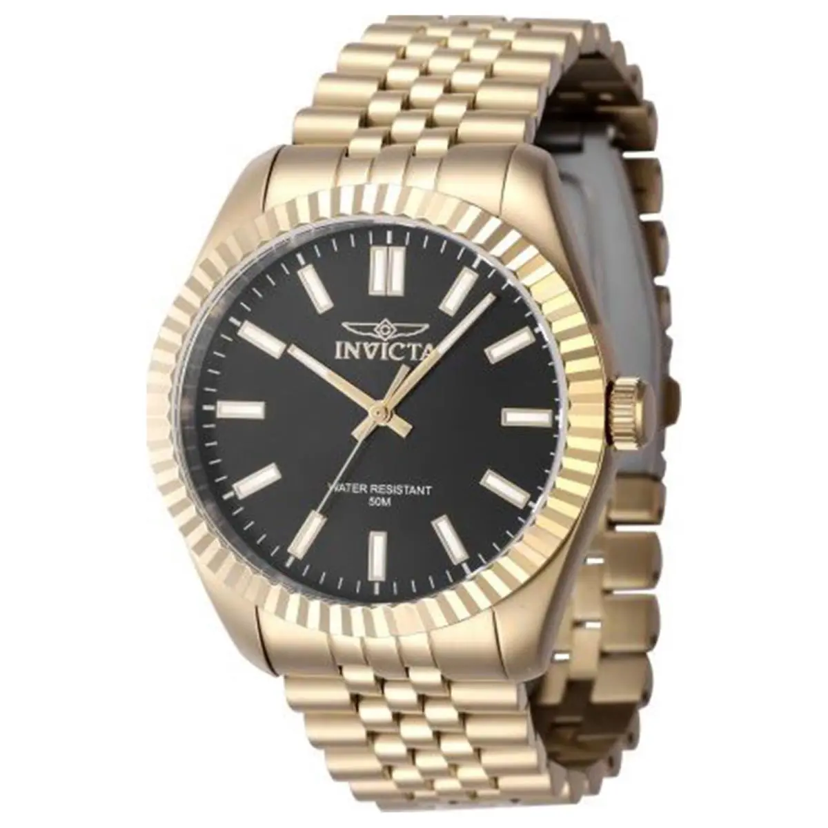 Invicta Men`s 47488 Specialty Quartz 3 Hand Black Dial Watch