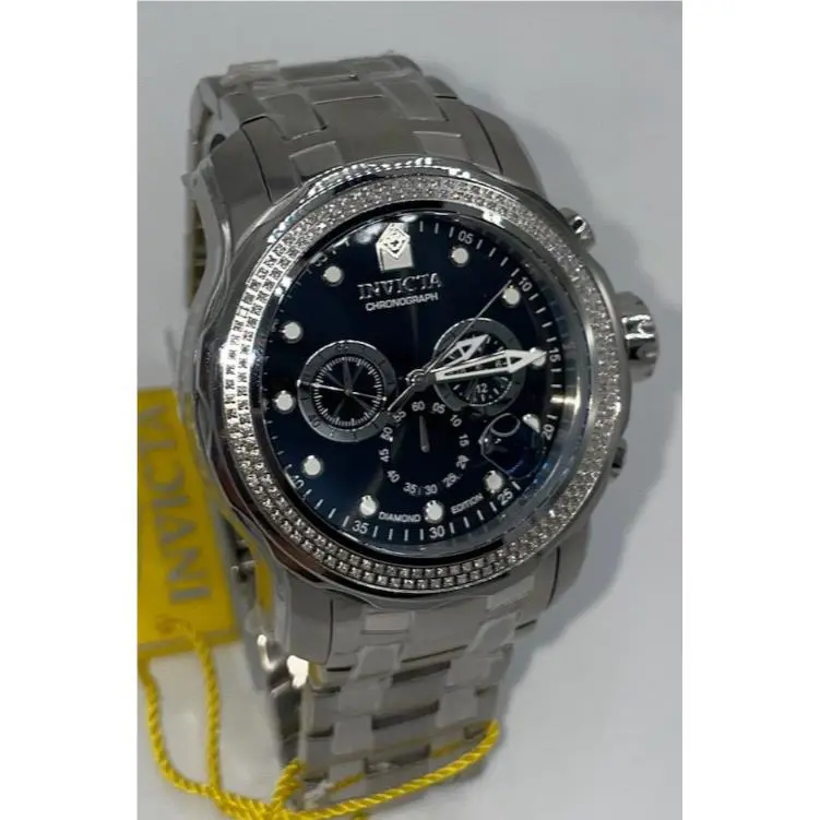 Invicta Pro Diver 0.76 Carat Diamond Men`s Watch - 48mm Steel 37986