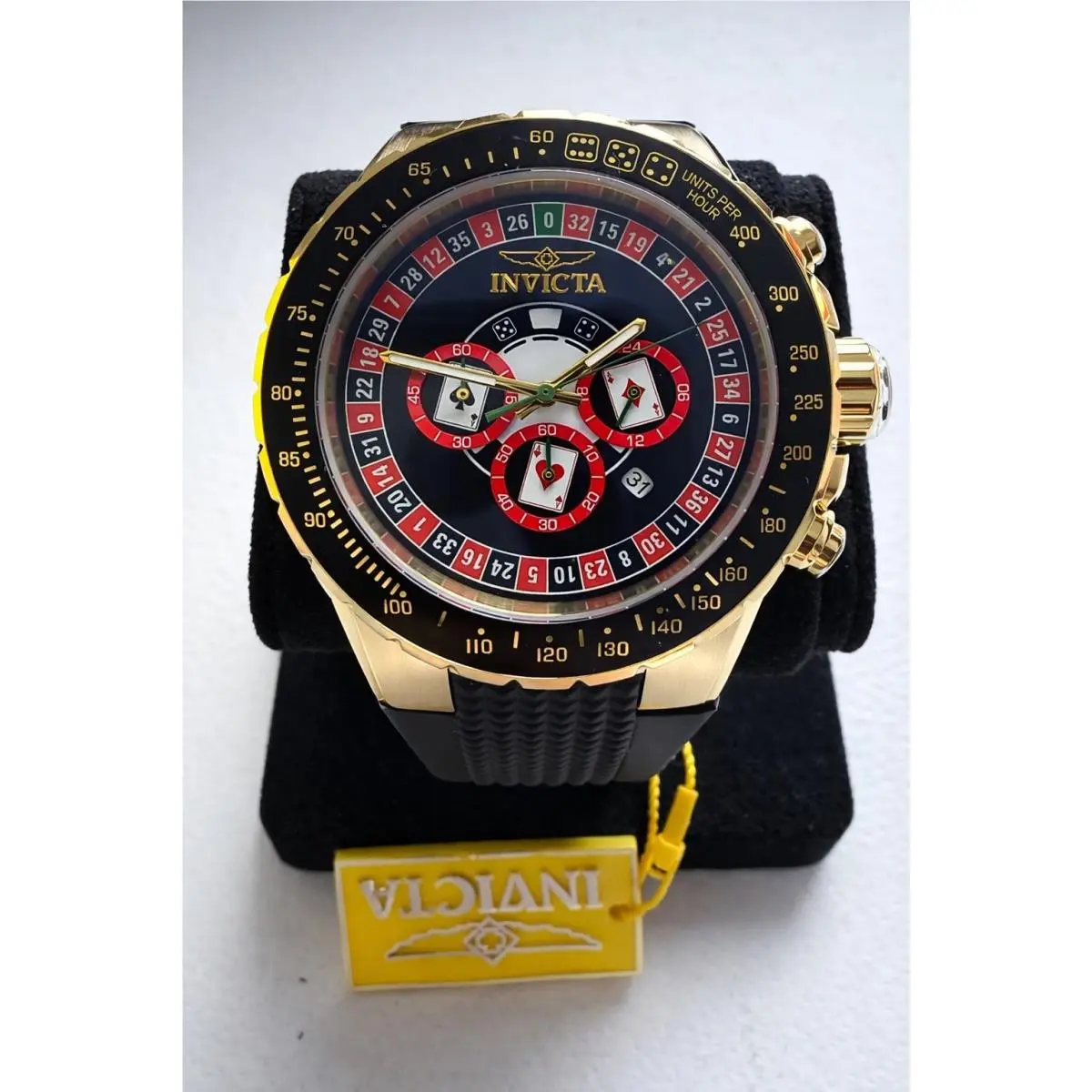 Aviator Monte Carlo Men`s Watch - 50mm. Black 49851 by Invicta