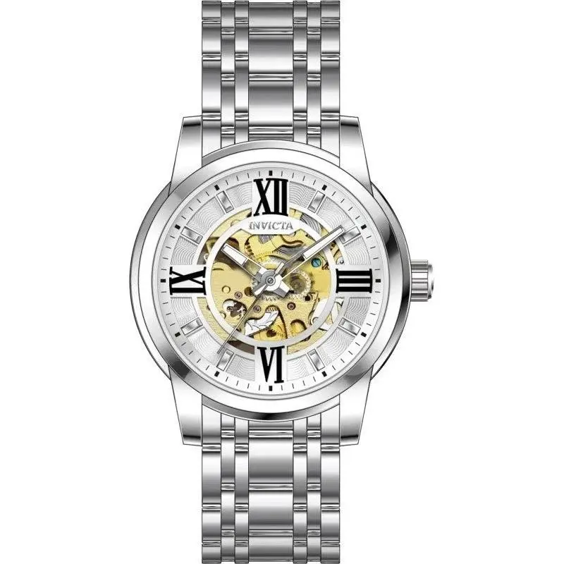 Invicta Objet D Art Automatic Men`s Watch w/ Skeleton Dial 41mm Steel 69133