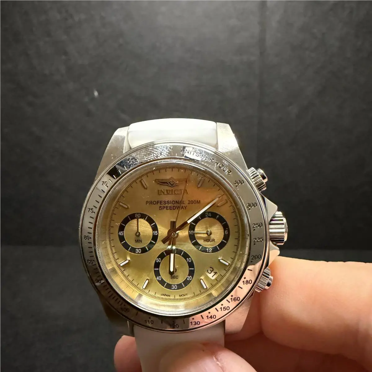 Invicta Speedway Watch Men 40mm Monte Carlo Stainless Steel Chronograph