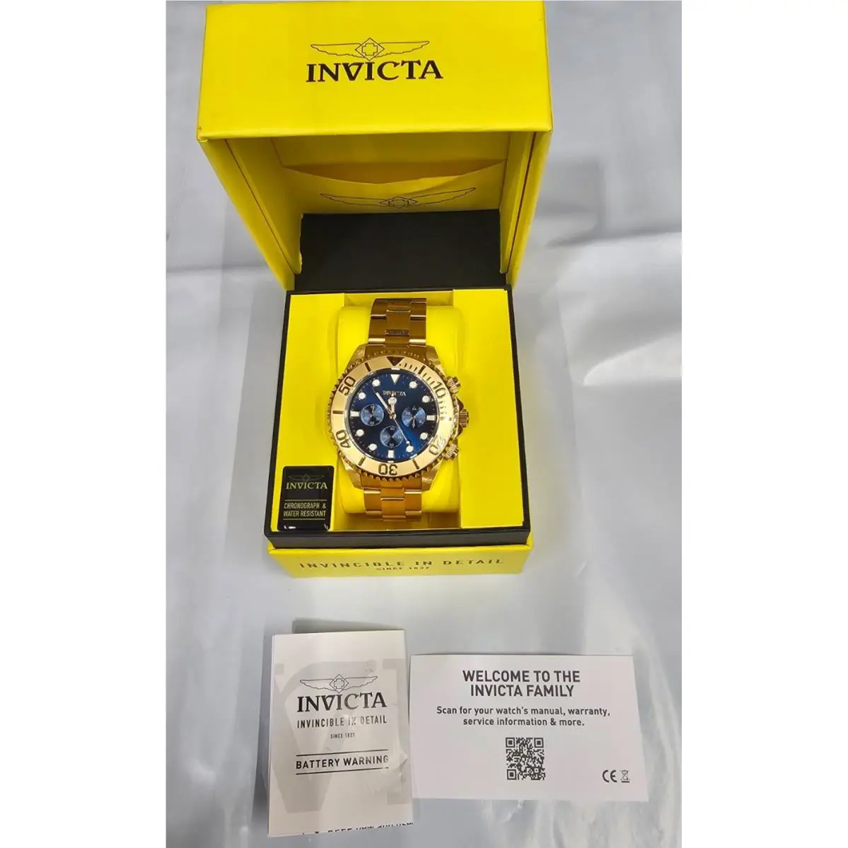 Invicta 36974 Pro Diver Blue Dial 47 mm Men`s Watch